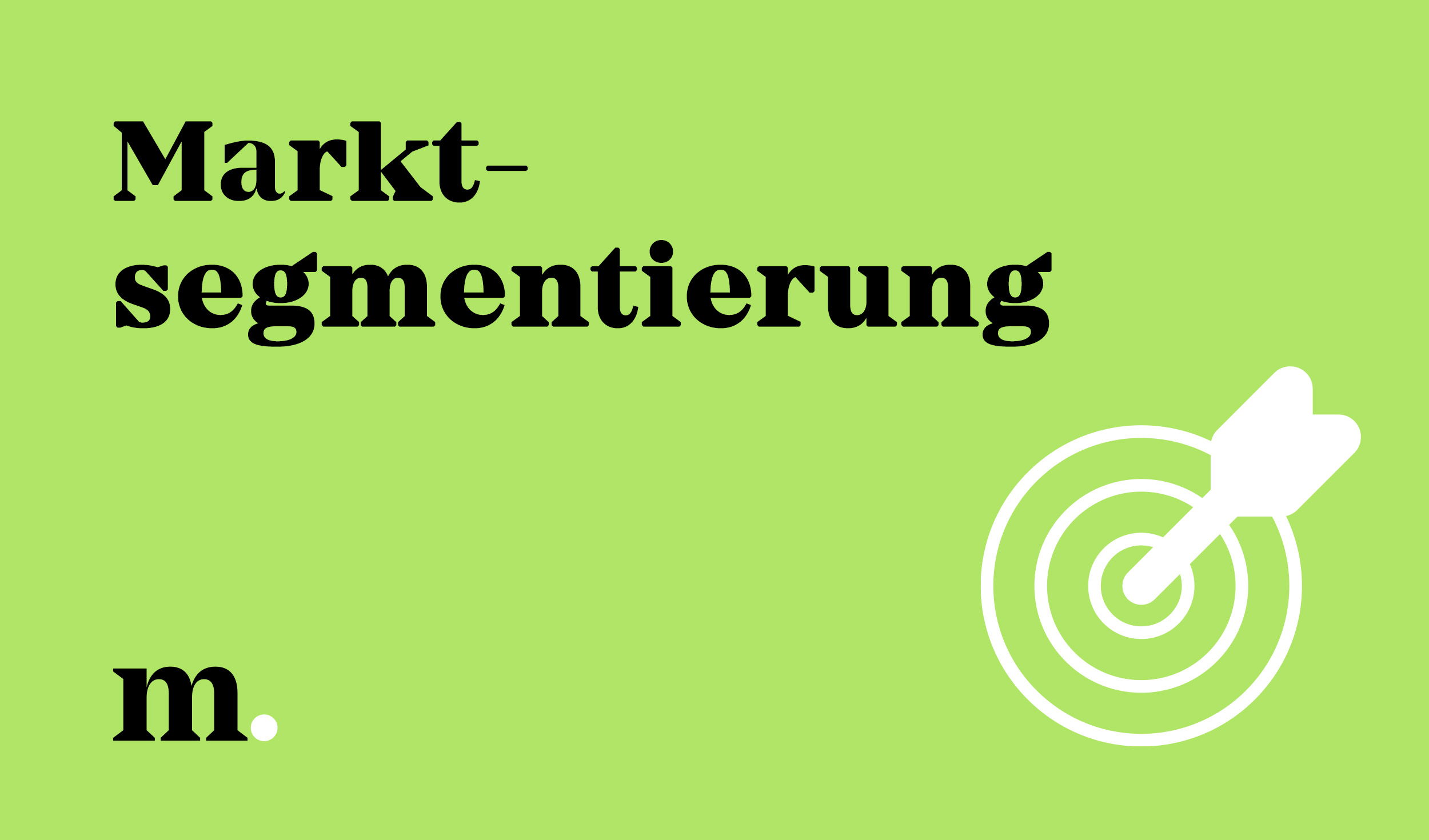 Marketagent Marktsegmentierung