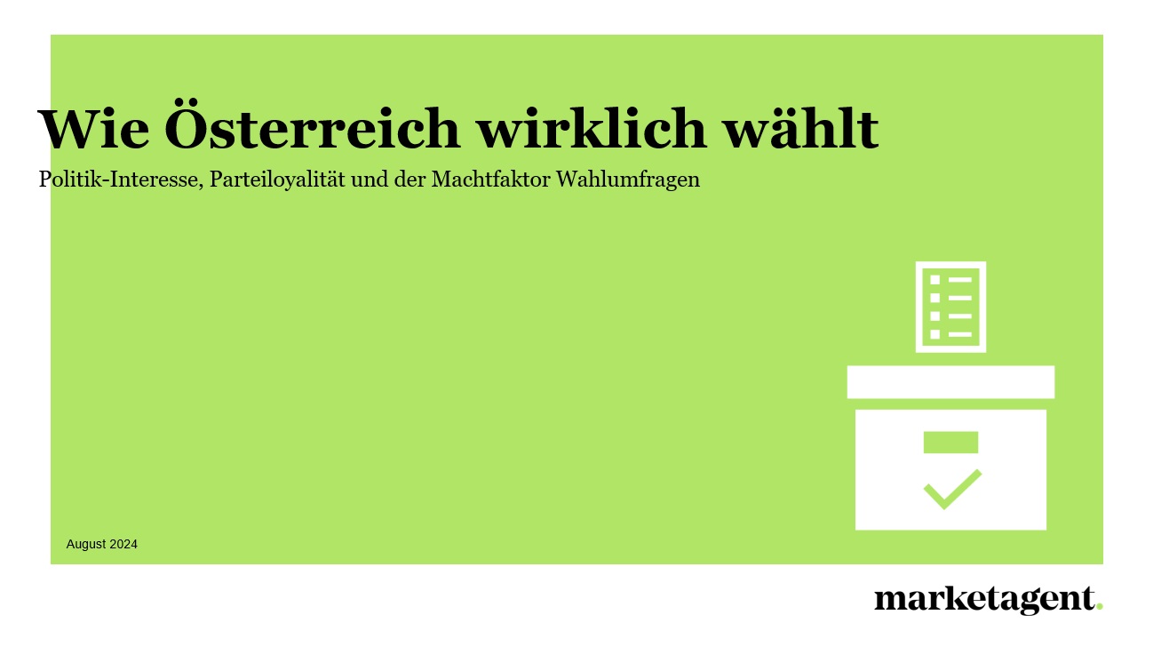 Wie Österreich wählt: Politisches Interesse, Parteiloyalität und der Machtfaktor Wahlumfragen