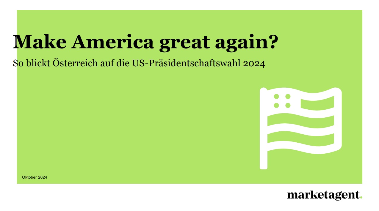 Make America Great Again? So blickt Österreich auf die US-Präsidentschaftswahl 2024