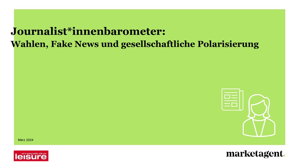 Journalistenbarometer 2024: Wahlen, Fake News, Polarisierung