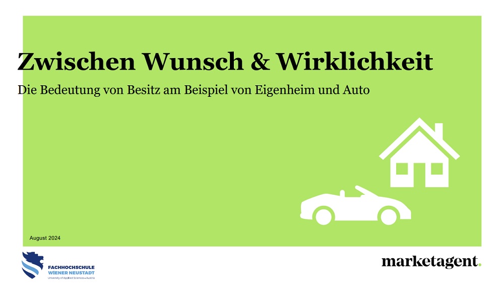 Zwischen Wunsch und Wirklichkeit: Die Bedeutung von Besitz am Beispiel von Eigenheim und Auto