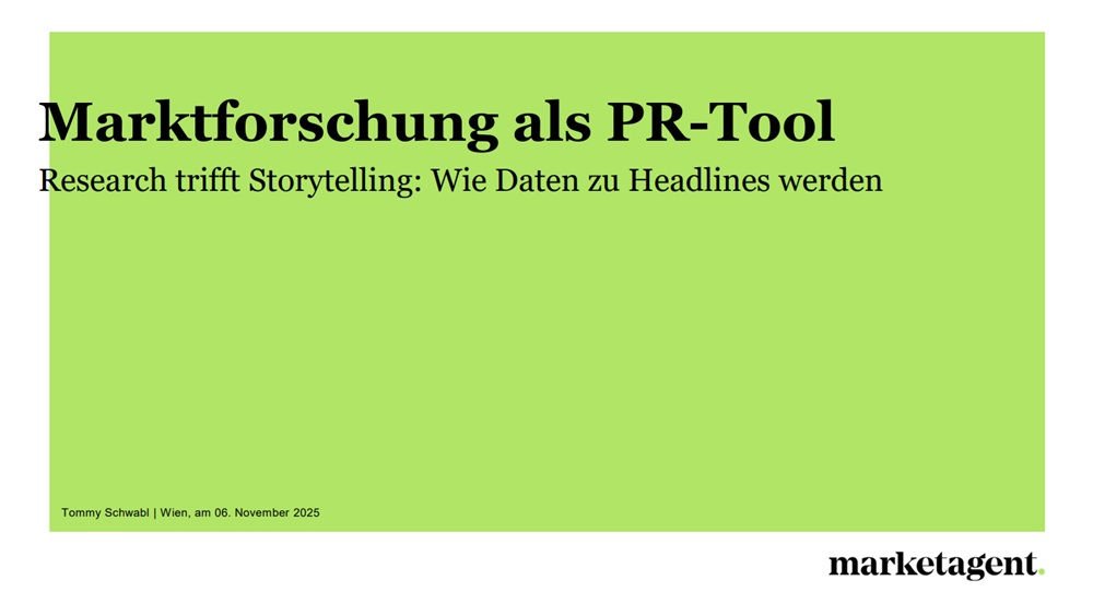 Marktforschung als PR-Instrument