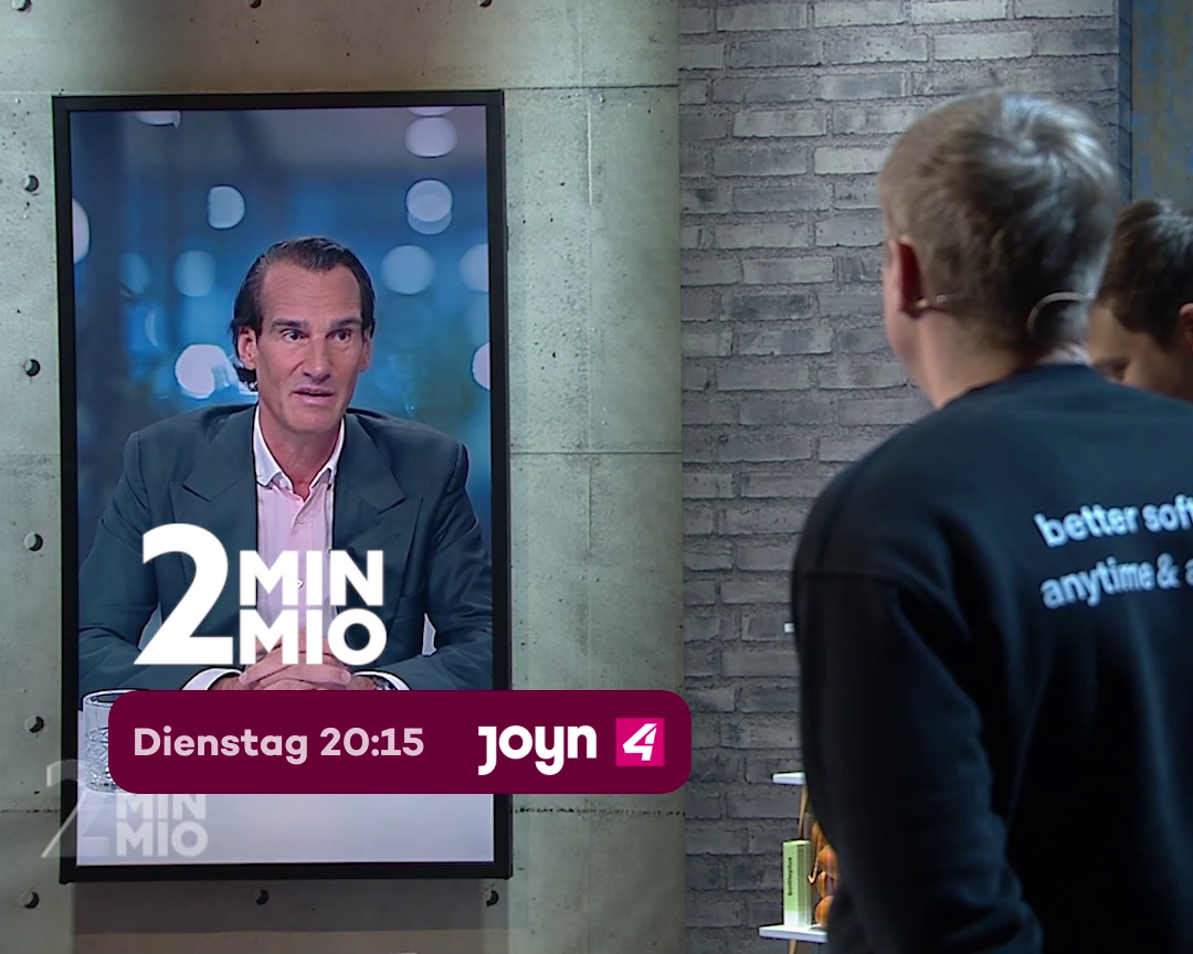 Marketagent bei PULS 4 - 2 Minuten 2 Millionen (S13/F11)