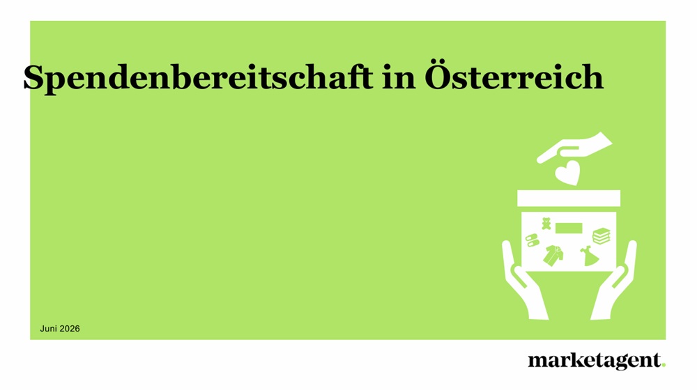Spendenbereitschaft in Österreich: Hilfsbereitschaft ist vorhanden, fehlende Informationen bremsen Sachspenden