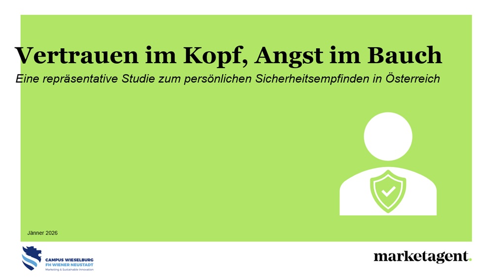 Vertrauen im Kopf, Angst im Bauch: Eine repräsentative Studie zum persönlichen Sicherheitsempfinden in Österreich