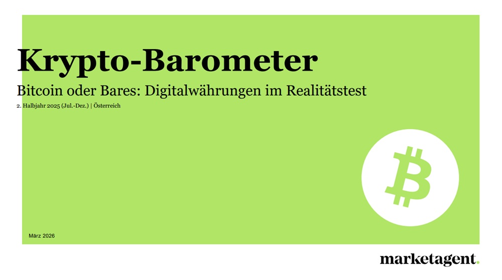 Krypto-Barometer: Viel Hype, wenig Vertrauen - Österreichische Bevölkerung sieht Bitcoin & Co. weiterhin skeptisch