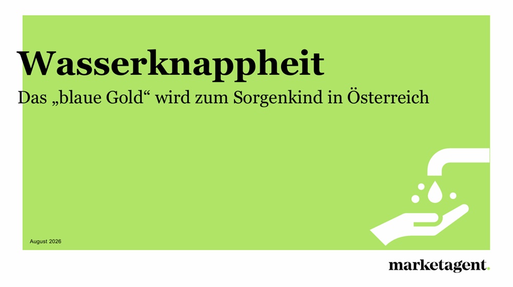 Wasserknappheit: Das blaue Gold wird zum Sorgenkind in Österreich