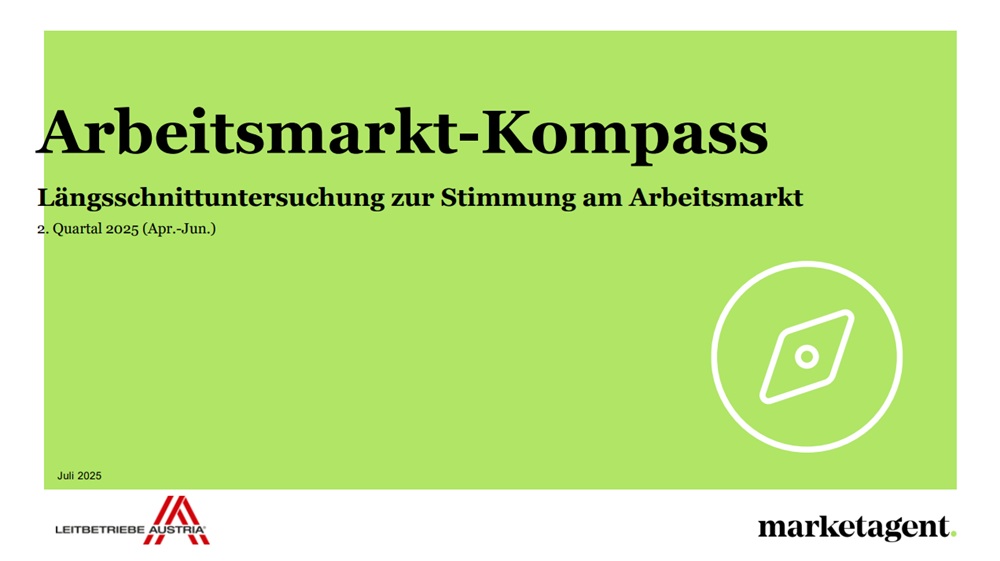 Arbeitsmarkt-Kompass Q2/2025: Eine Längsschnittuntersuchung zu Trends und Entwicklungen am Arbeitsmarkt